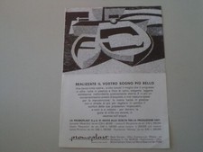 advertising Pubblicità 1961