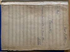 Spartiti musicali d'epoca