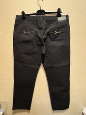 Jeans neri Gucci Horsebit logo