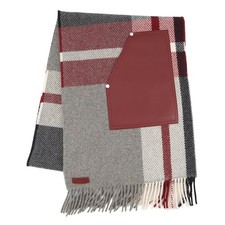 HERMES Cashmere Scarf (Tartan