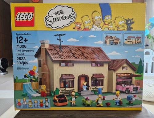 Lego 71006 casa dei - lego, simpson