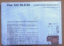 Schema elettrico Fiat 132