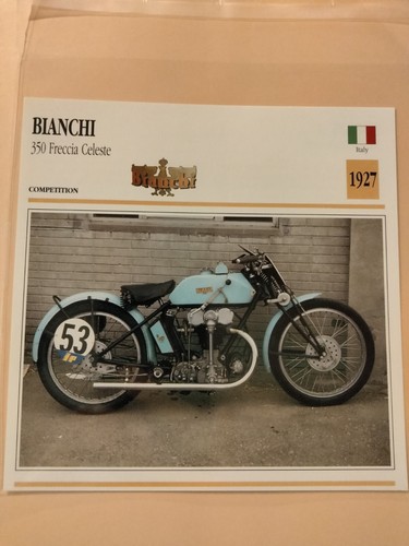 Bianchi 350 freccia celeste - bianchi,