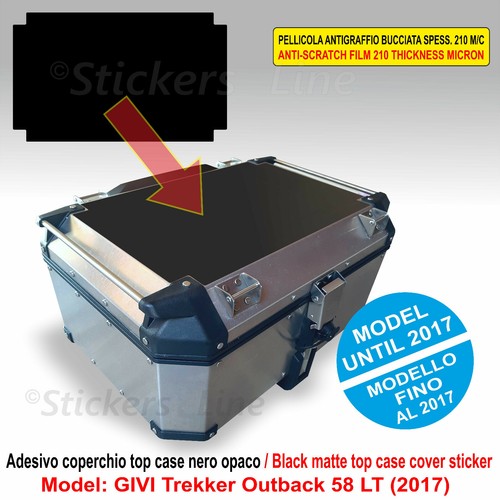 Adesivo coperchio top case - top,