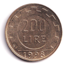 Italia - 200 Lire 1998