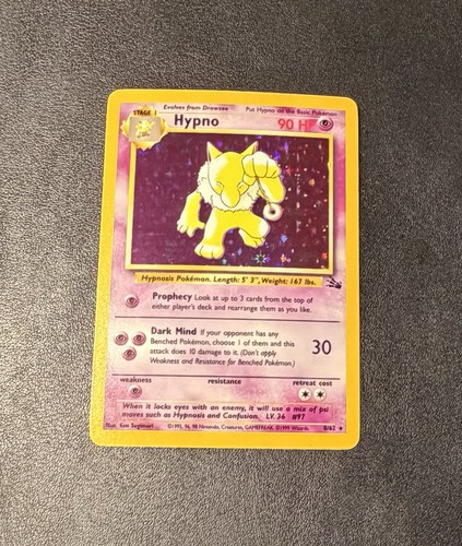 Hypno holo fossil set - set, 1995