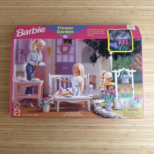 Barbie playset giardino fiori - barbie,