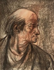  Disegno a  pastello a olio su cartoncino 43x33- NC453