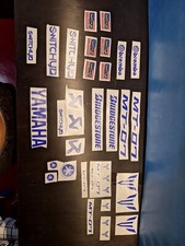 Adesivi MOTO YAMAHA Mt07  blu 