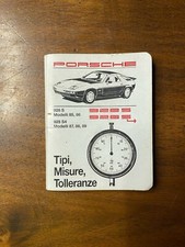 Tipi Misure Tolleranze - Porsche 928 S / 928 S4