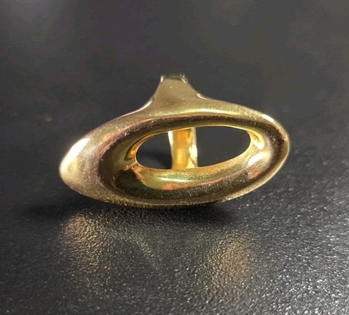 Anello uno placcato oro - 50,