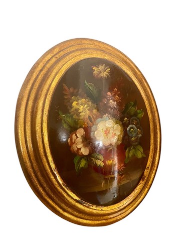 Quadro floreale con cornice