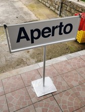 Tabella insegna Vintage Pompa