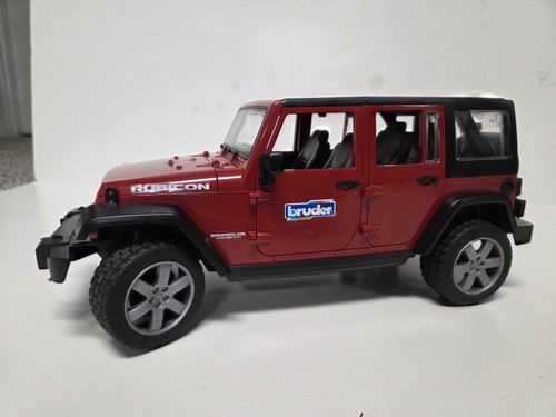 Bruder red jeep - bruder,