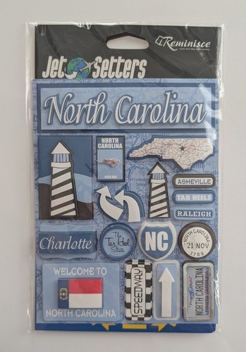 Adesivi north carolina jet - adesivi,