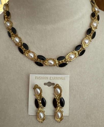 Collana orecchini vintage - collana,