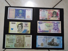 LOTTO 6 BANCONOTE STRANIERE