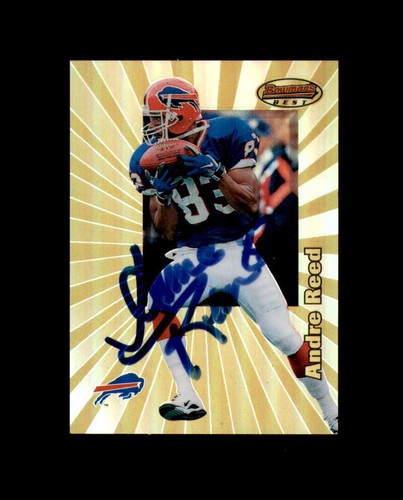 Autografo firmato andre reed - autografo,