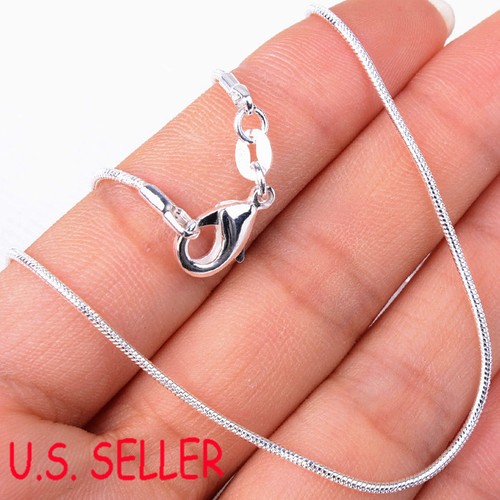 Collana catena serpente vero
