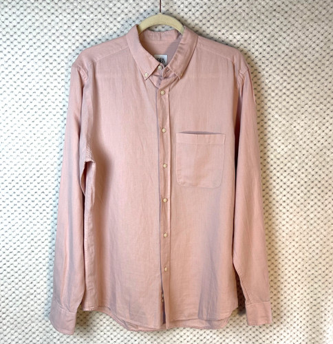 Zara camicia uomo rosa media - uomo,