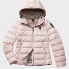 Piumino Blauer Donna Con Cappuccio 25WBLDC03095 520GG Rosa