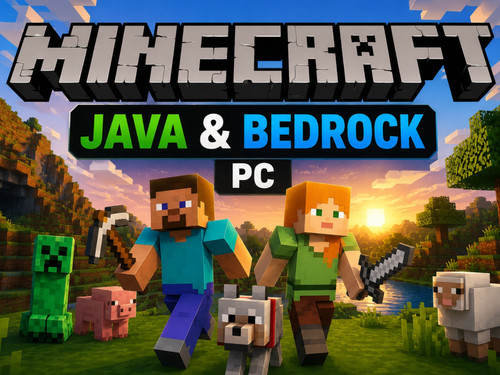 Minecraft java bedrock - java, &