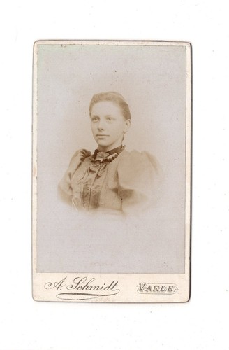 Foto cdv ritratto donna - di,