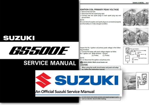 Suzuki gs500e gs500f manuale - suzuki,