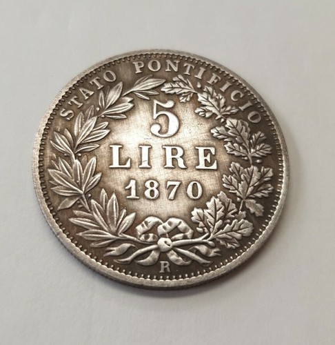 Lire del 1870 stato - 5,