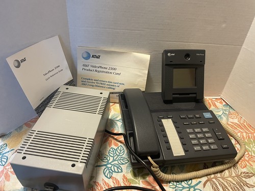 Video phone 2500 completo - at&t,