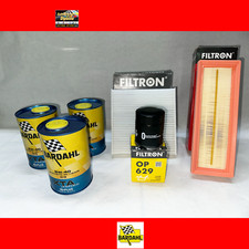 KIT TAGLIANDO FIAT 500 IDEA PANDA 169 312 LANCIA MUSA  1.2 BENZINA BARDAHL 5W40