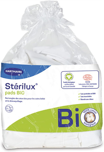 Sterilux pads bio rettangoli - bio,