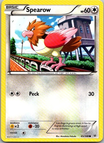 Spearow 108 common roaring - 65/108,