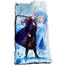 Disney Frozen Sacco a Pelo 140 x 70cm Coperta Campeggio Asilo Scuola Bambini