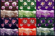 Romania 2009 Fiori di Montagna Stella Alpina/Aster/Rosa Grande/Campanella/Giglio MNH/2