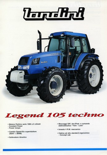 Landini trattrice mod - trattrice,