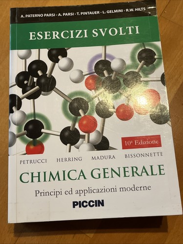 Libro chimica generale - libro,