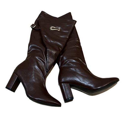 Stiefel donna marrone - marrone, 42