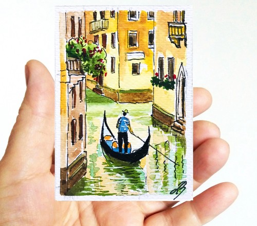 Quadro acquerello originale