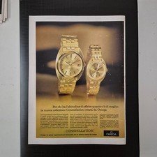 1967 Omega Constellation - Original AD Advertising 26x33 Pubblicità Vintage