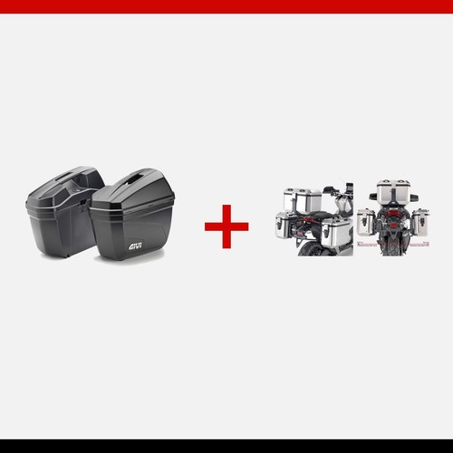Kit givi e22n - kit, valigie