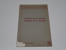 GILERA 125 V - 150 V ARCORE CATALOGO PARTI DI RICAMBIO