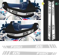 n.2 Adesivi Grigio Chiaro Rifrangenti Paramani compatibili con BMW F 850 GS