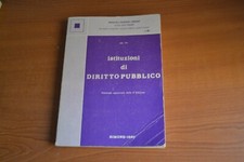 Istituzioni diritto pubblico Edizioni Simone 1980 