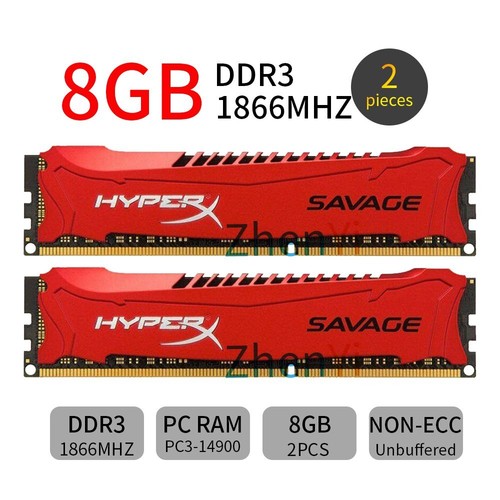 Pour hyperx savage 16gb 8gb - pour, 2x