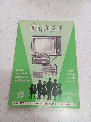 Geloso libretto primavera 1962 - geloso,