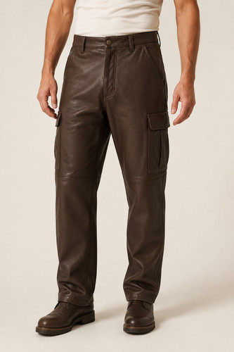 Pantalone cargo uomo - , marrone