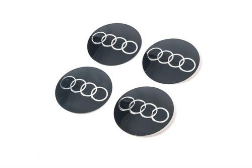 Coprimozzo audi nero lucido - coprimozzo,
