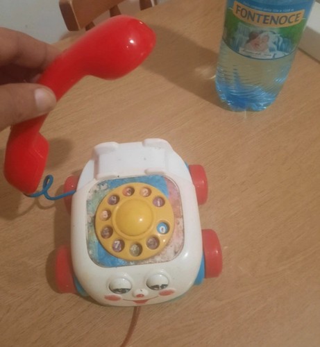 Telefono giocattolo rotella - telefono,