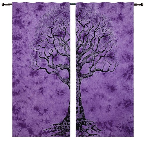 Arazzo albero secco - , mandala